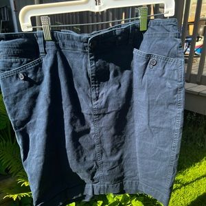 🐝 LAUREN by RALPH LAUREN Navy Blue Skirt Size 14